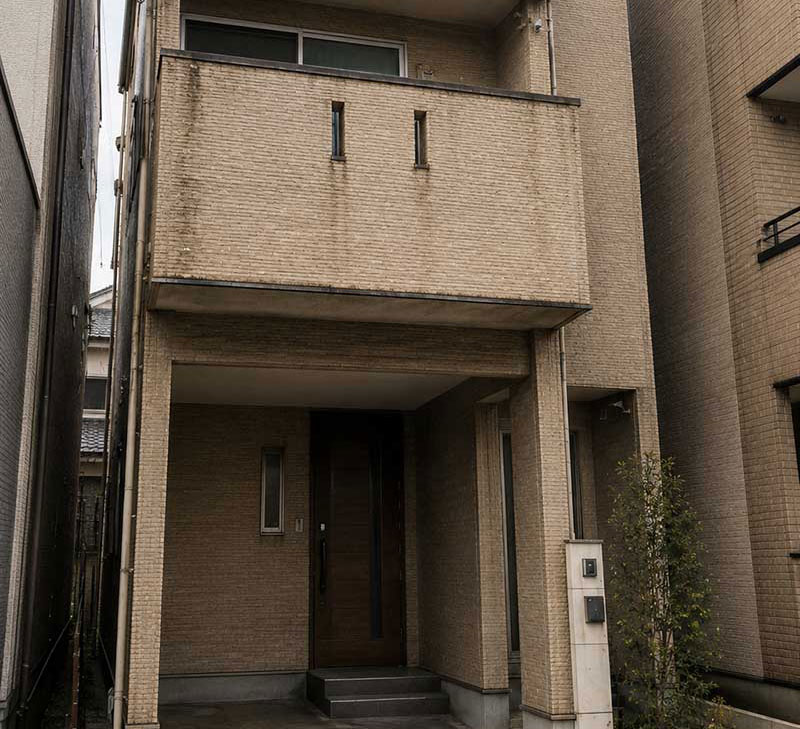 豊中市内の相続した戸建て