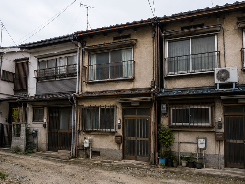 豊中市内の築50年以上の長屋